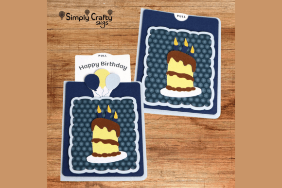 Birthday Double Slider Card SVG Brings 3D Joy to Local Branding