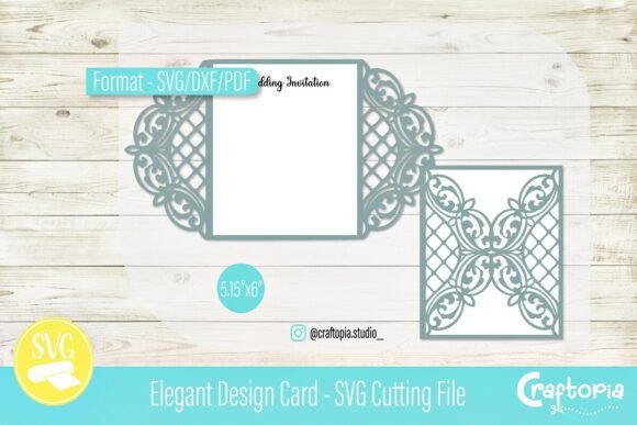 Elegant Wedding Invite β SVG Cut File Review