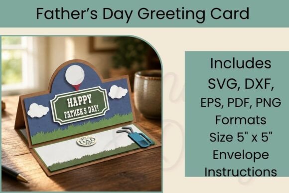 Golf Father's Day SVG Card: A Designer's Real-World Review