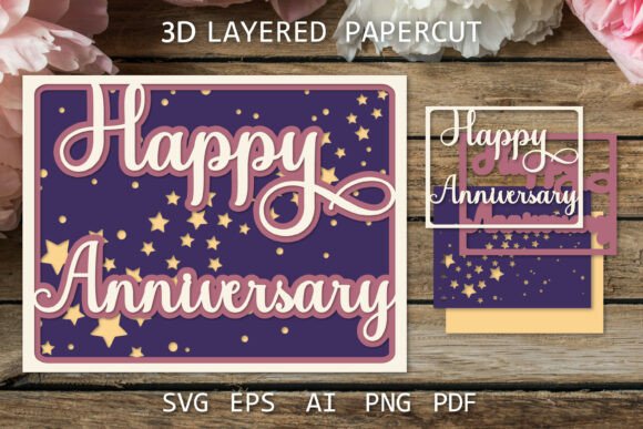 Happy Anniversary Card Layered Paper Cut: A Designer’s Real-World Review