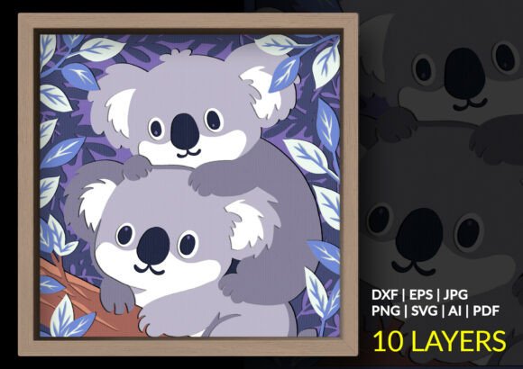 Mother Baby Koala Mother Day Shadow Box: A Designerβs Real-World Review