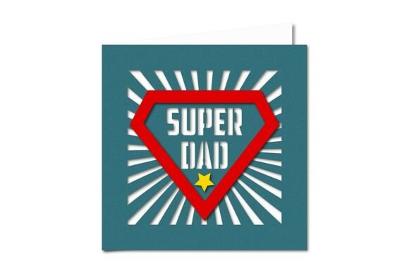 Super Dad Father's Day Cutout Card: A Designer’s Real-World Review